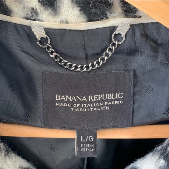 COPY - Banana Republic- wool blend oversized motorcycle jacket. - Picture 4 of 7